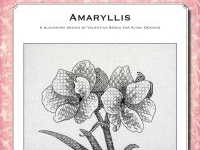 Ricamo Blackwork: Amaryllis – Ebook da scaricare