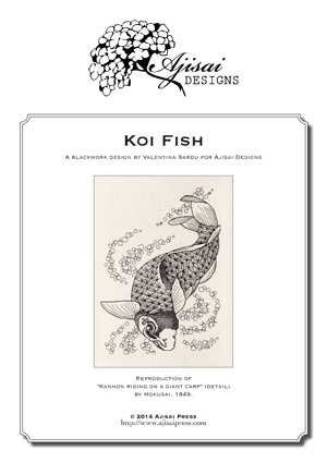 Valentina Sardu - Koi Fish – Schema cartaceo