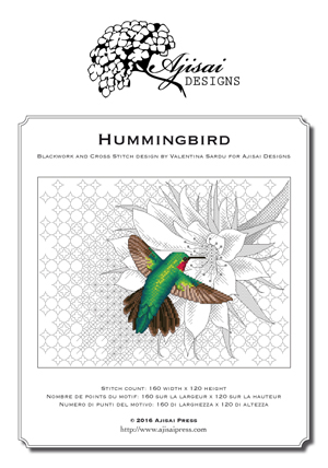 Valentina Sardu - Hummingbird – Schema cartaceo