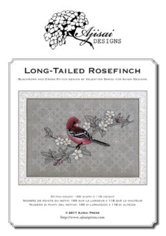 Valentina Sardu <br/>Long-tailed Rosefinch <br/>schema cartaceo