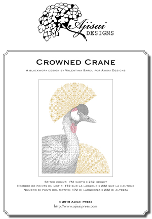 Valentina Sardu - Crowned Crane – Schema cartaceo
